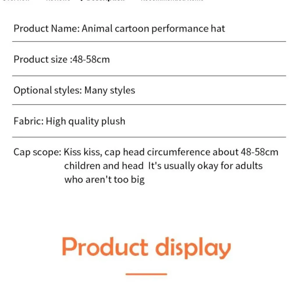 New tiger hat kids, adults